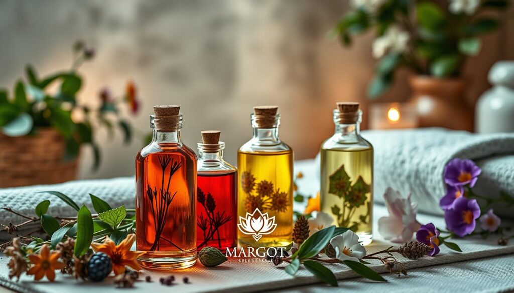 Aceites esenciales para masaje de relajación