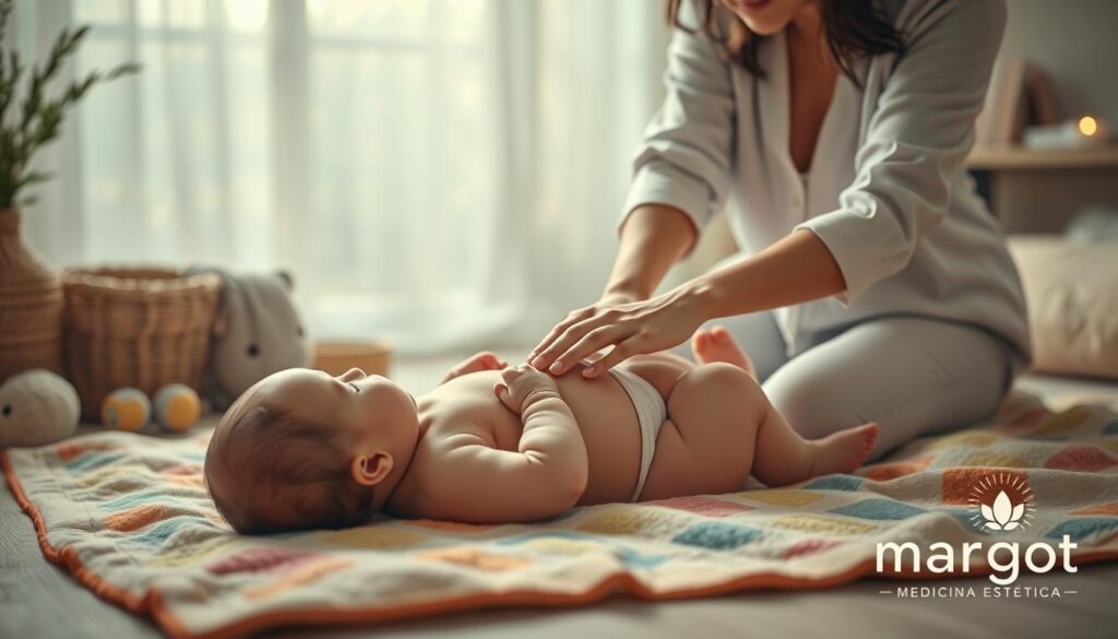Beneficios de los masajes para bebés