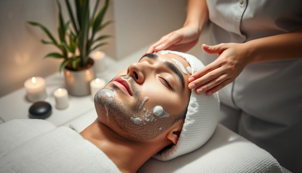 Beneficios limpieza facial masculina