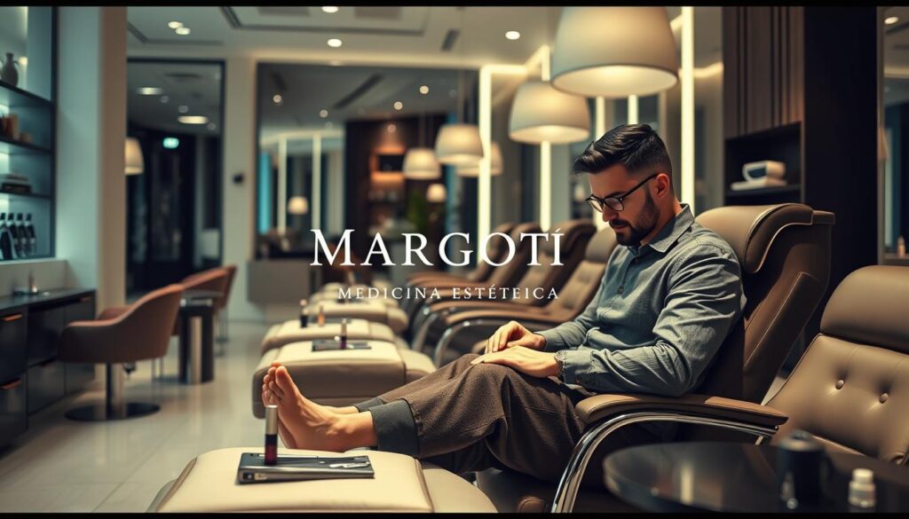 Pedicura masculina en Madrid