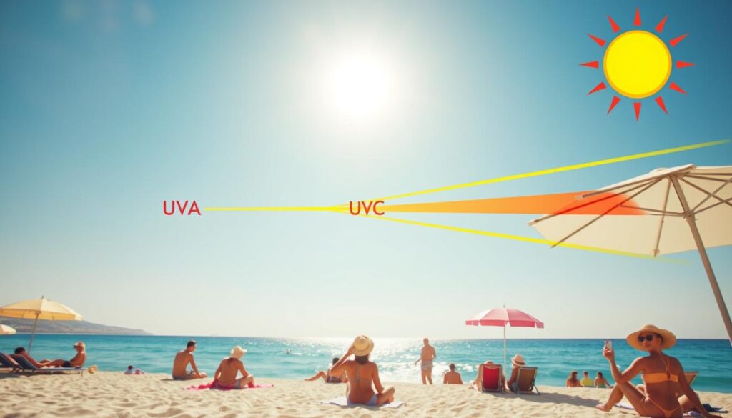 Tipos de radiación ultravioleta