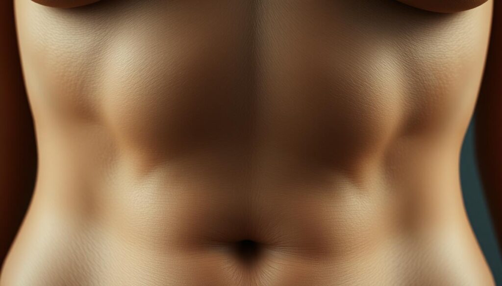 estrías abdominales