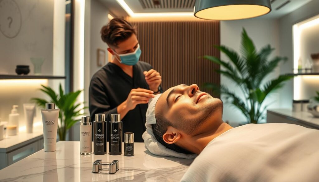 limpieza facial hombre Madrid