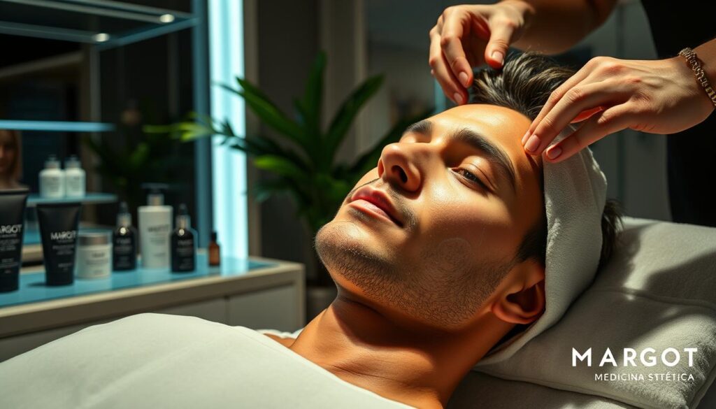 limpieza facial hombre Madrid