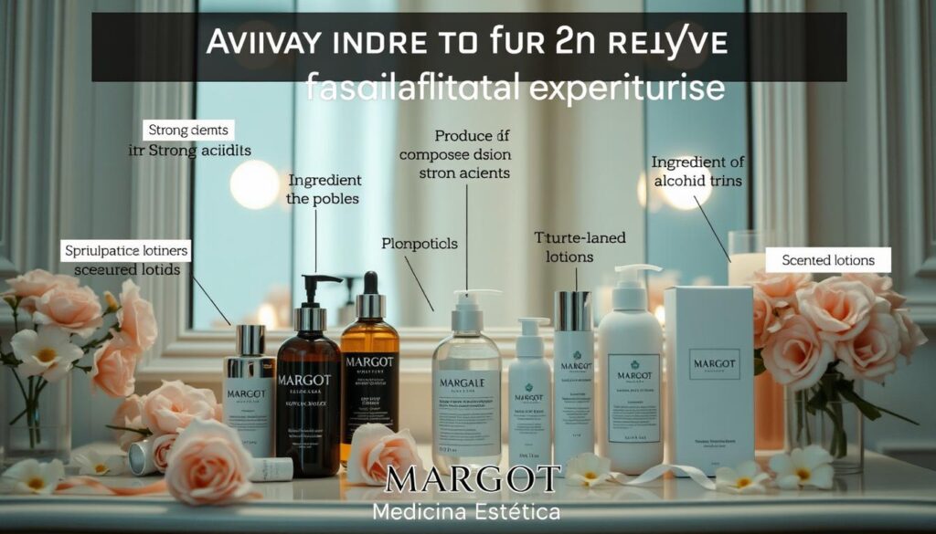 productos a evitar post-radiofrecuencia